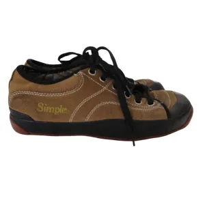 SIMPLE brand  Original Skater Shoes Patchwork Suede Size 8.5