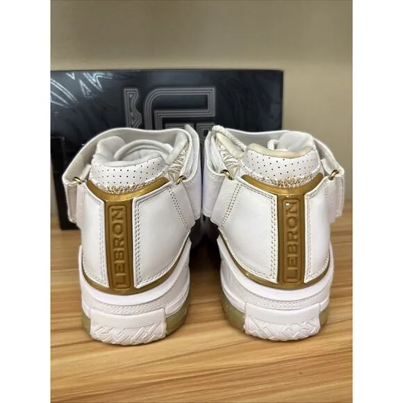 Size 10 - Nike Zoom Lebron 2 Retro 2022 Maccabi