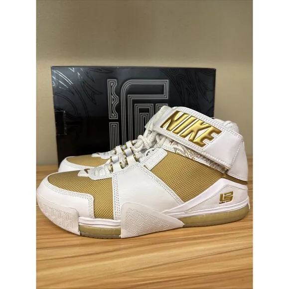 Size 10 - Nike Zoom Lebron 2 Retro 2022 Maccabi