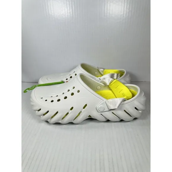 Size 11 Crocs Echo Clog Moonlight Men Slip On Casual LifeStlye Sandal 207937-1NK