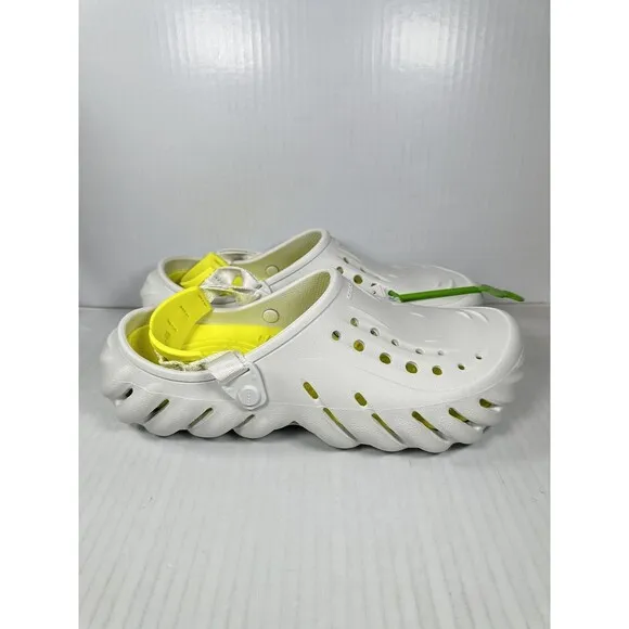 Size 11 Crocs Echo Clog Moonlight Men Slip On Casual LifeStlye Sandal 207937-1NK