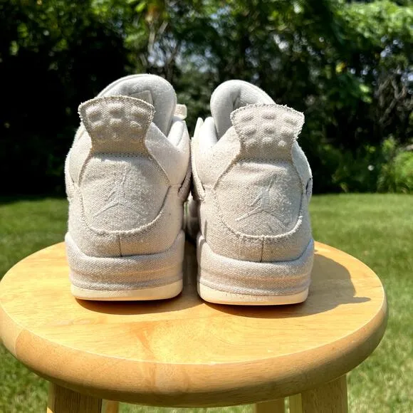 Size 11 - Wmns Nike Air Jordan 4 Retro Blank Canvas Women's Shoes - Ships Now