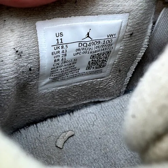 Size 11 - Wmns Nike Air Jordan 4 Retro Blank Canvas Women's Shoes - Ships Now