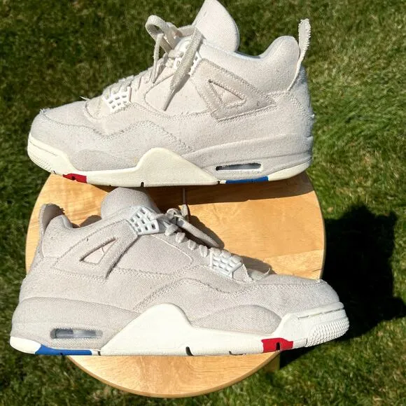 Size 11 - Wmns Nike Air Jordan 4 Retro Blank Canvas Women's Shoes - Ships Now