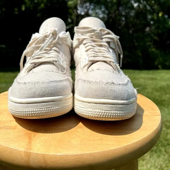 Size 11 - Wmns Nike Air Jordan 4 Retro Blank Canvas Women's Shoes - Ships Now