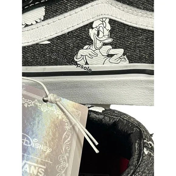 Size 13 Vans Youth Mickey Disney x Old Skool V OG Family Mouse VN000VHEBMB Kids