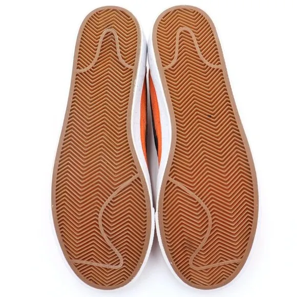 Size‎ 8.5 - Nike Zoom Bruin Sb Orange Black Suede Sneakers Shoes