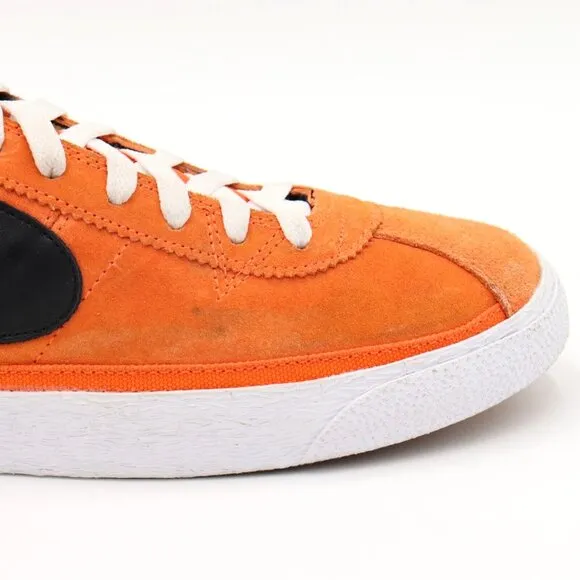 Size‎ 8.5 - Nike Zoom Bruin Sb Orange Black Suede Sneakers Shoes
