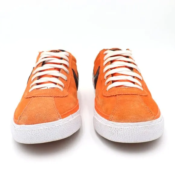 Size‎ 8.5 - Nike Zoom Bruin Sb Orange Black Suede Sneakers Shoes