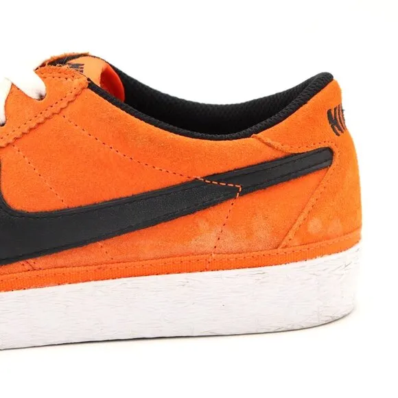 Size‎ 8.5 - Nike Zoom Bruin Sb Orange Black Suede Sneakers Shoes
