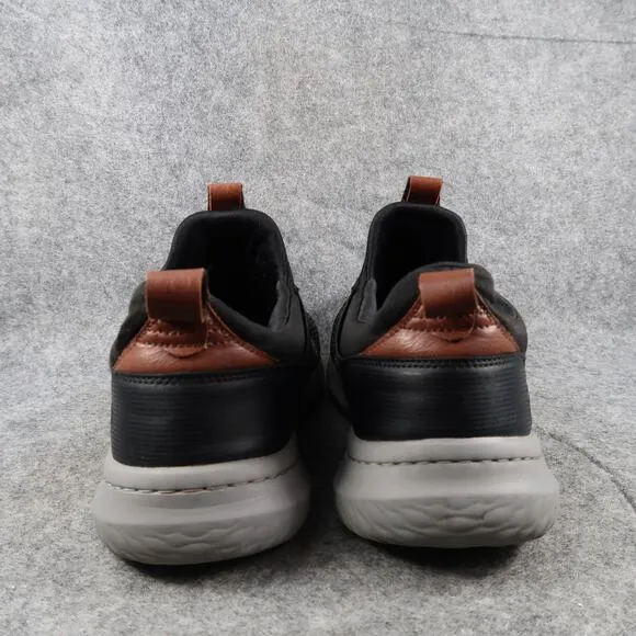 Skechers Shoes Mens 11 Casual Sneakers Slip On Athletic Delson Trainer Comfort