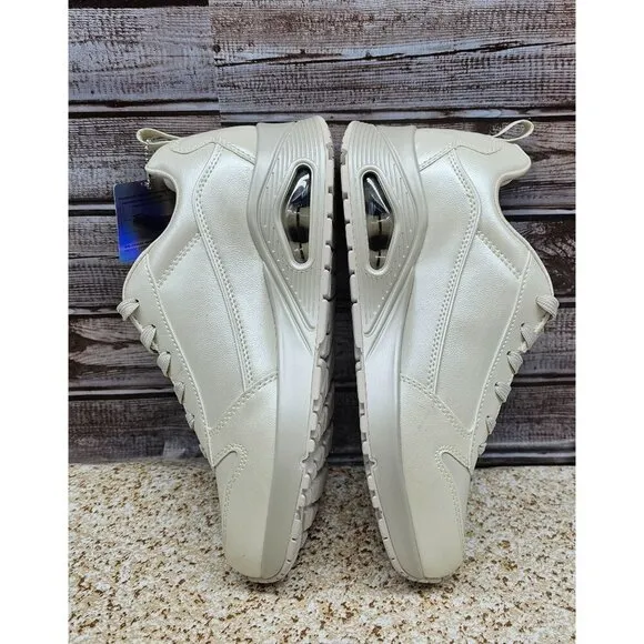 Skechers Uno Los Angeles Galactic Gal Off White Women's Shoes Size 8.5