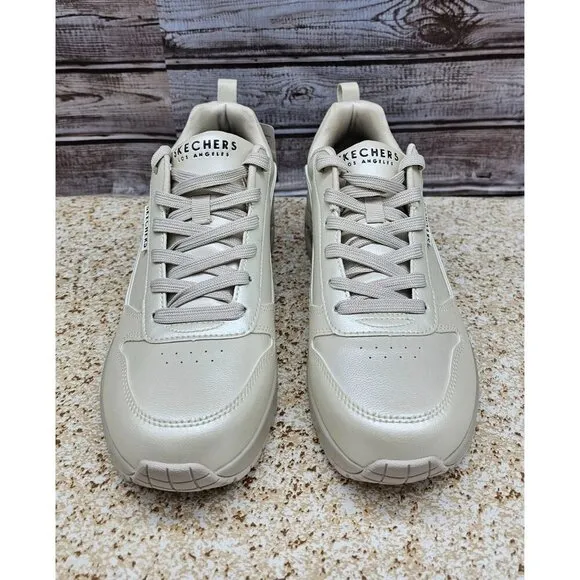 Skechers Uno Los Angeles Galactic Gal Off White Women's Shoes Size 8.5