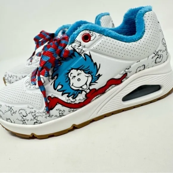 Sketchers Dr Seuss Uno Playtime with Things size 2.5 RARE