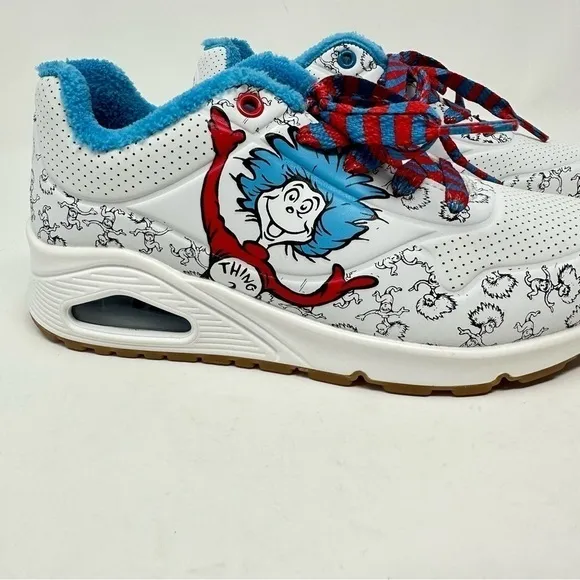 Sketchers Dr Seuss Uno Playtime with Things size 2.5 RARE