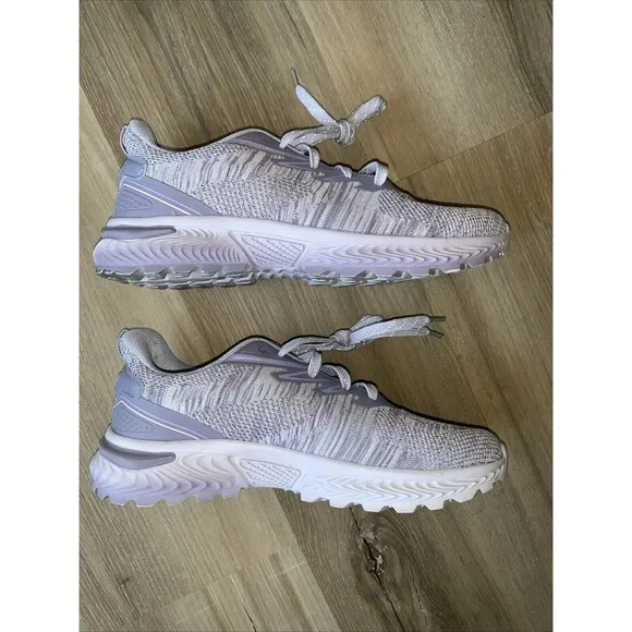 Skora Womens 10M Oanglo Angelique Lavender Running Shoes Sneakers Fabric EUC