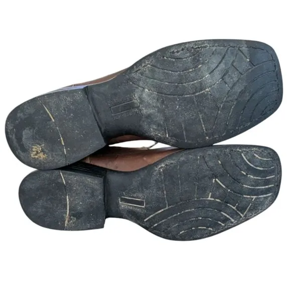 Smoky Mountain Leather Western Boots with Rubber Soles - Size 11