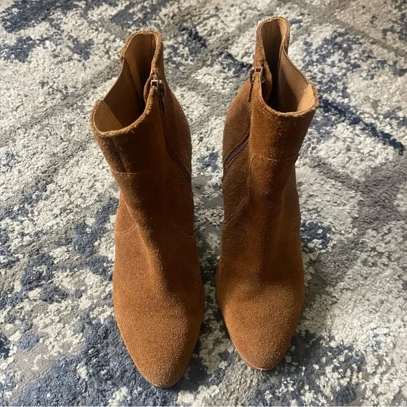 Soludos Emma Suede Ankle  Boots 6.5