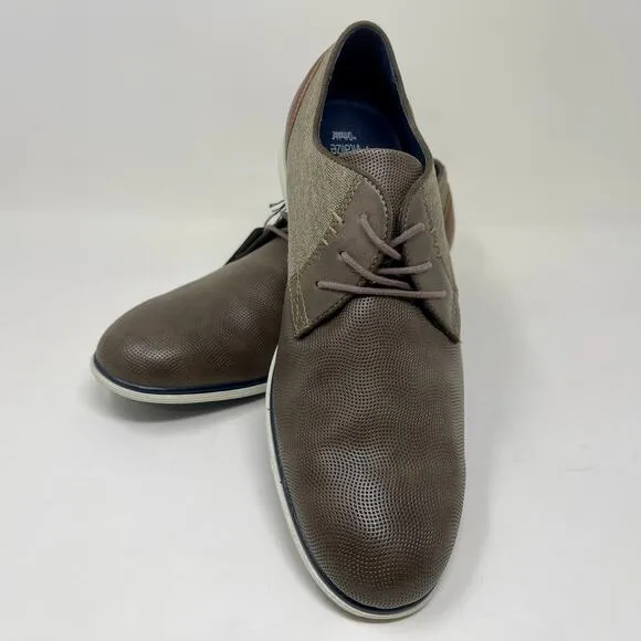 Sonoma Tyson Vitalize by Ortholite Leather Shoes Mens Sz 11 Olive Brown