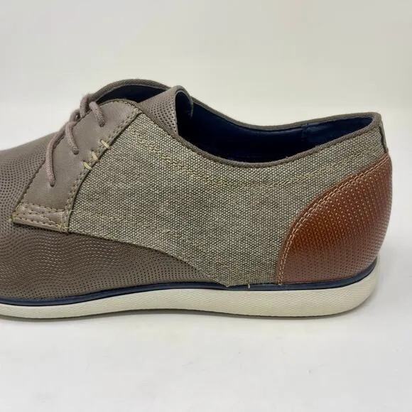 Sonoma Tyson Vitalize by Ortholite Leather Shoes Mens Sz 11 Olive Brown