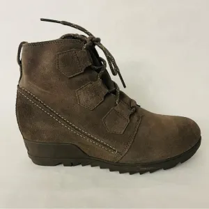 Sorel Evie Suede Wedge Lace-up Ankle Boot