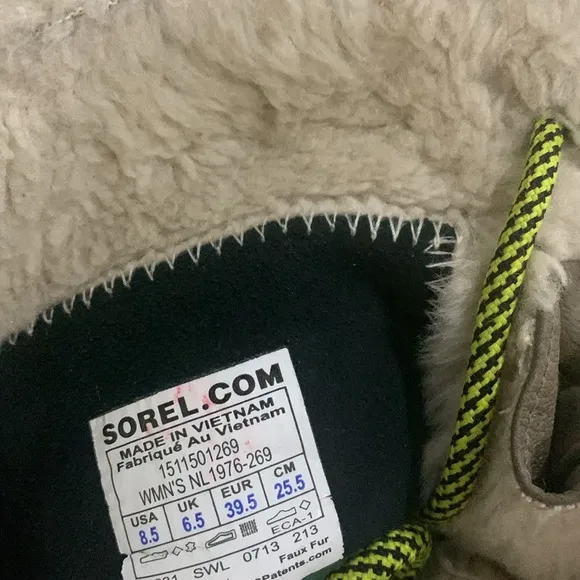 SOREL Glacy Lace Sneaker Boots