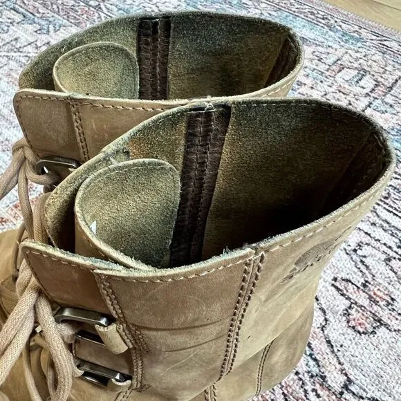 Sorel Joan of Arctic Wedge II Boots in Ash Brown Size 10 NL3018-240
