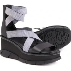 Sorel Joanie III Sport Strap Sandals - Leather Grey&amp;Black