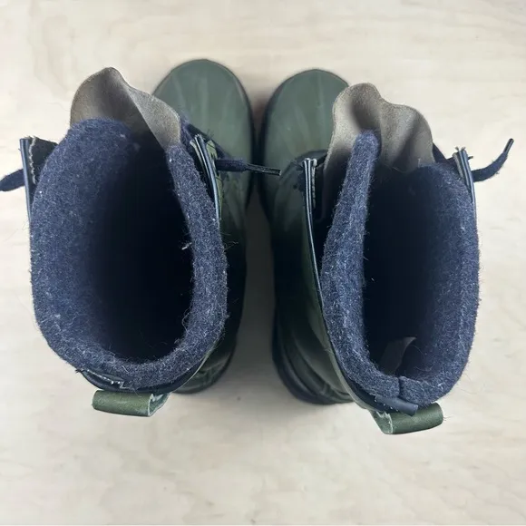 Sorel Kaufman leather rubber boots
