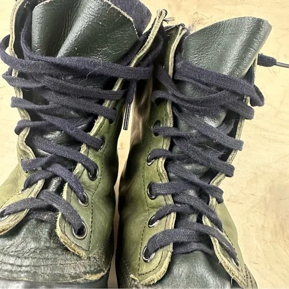 Sorel Kaufman leather rubber boots