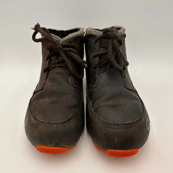 Sorel Men's Brown Leather Fairbanks Drift Shoes Size 8.5