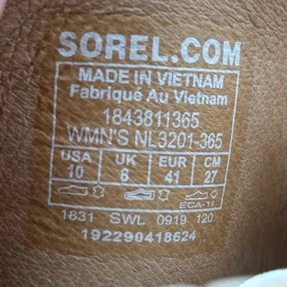Sorel Sage Green Ella Leather Strappy Sandals