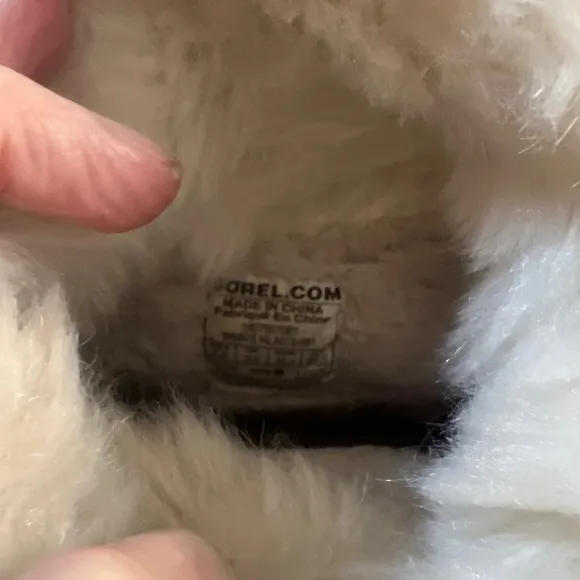 Sorel sherling  lined boots