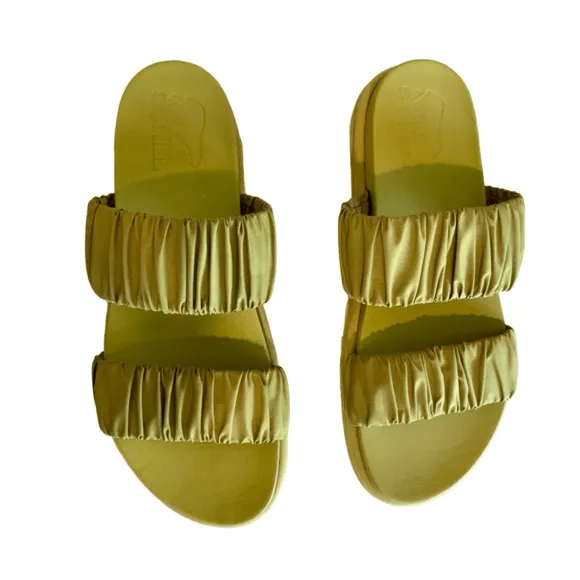 Sorel Slide Sandals Green
