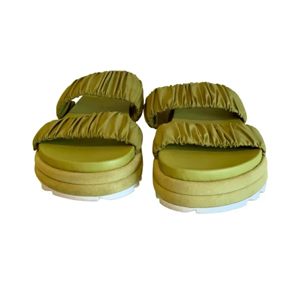 Sorel Slide Sandals Green