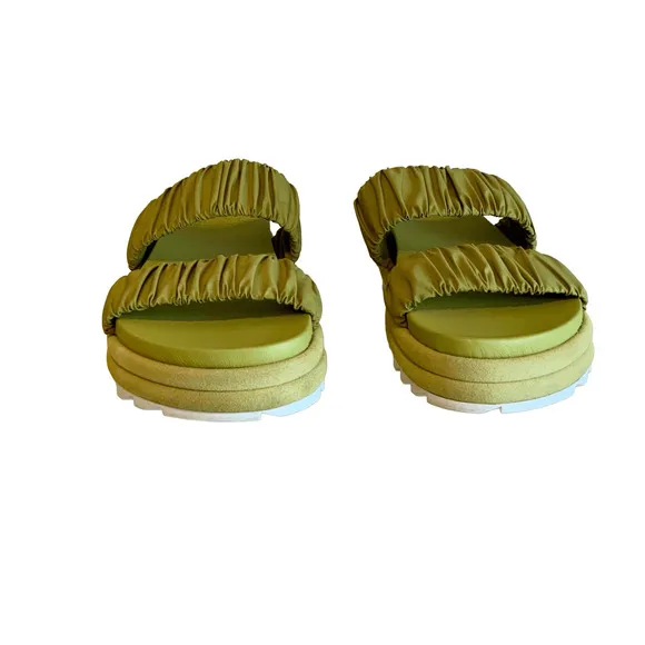 Sorel Slide Sandals Green