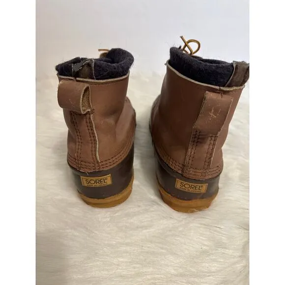 Sorel Stadium Mens Rubber Boots Size 11