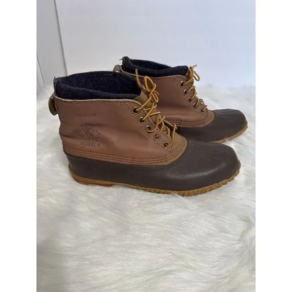 Sorel Stadium Mens Rubber Boots Size 11