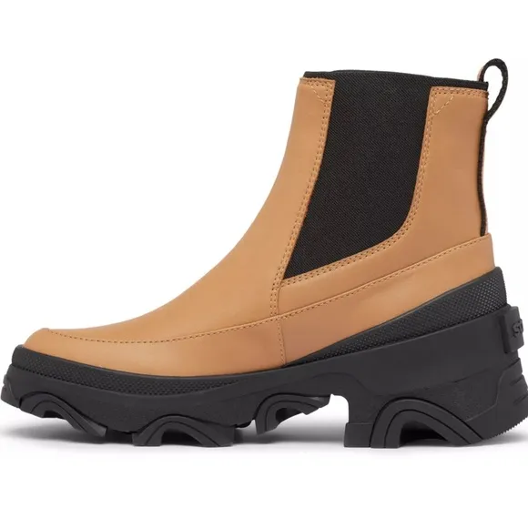 SOREL Women's Brex Waterproof Chelsea Boots Sz 8M