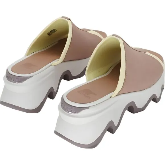 Sorel Women's Kinetic Impact Beige Slip-On Shoes Size 8.5 M