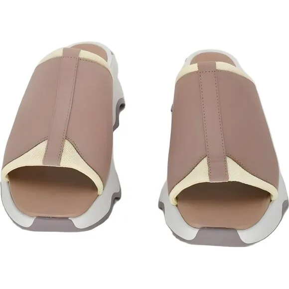 Sorel Women's Kinetic Impact Beige Slip-On Shoes Size 8.5 M
