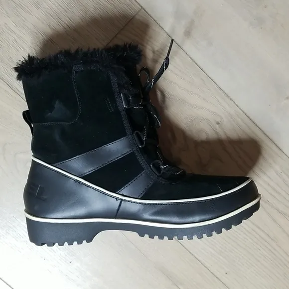 Sorel Women's Tivoli V Winter Boot black sz 10 NWOT
