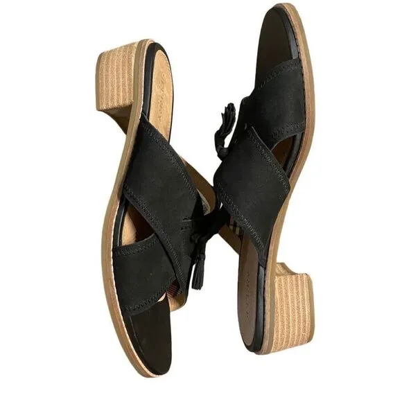 Sperry classic Seaport City Leather Penny Sandals Size 10 New