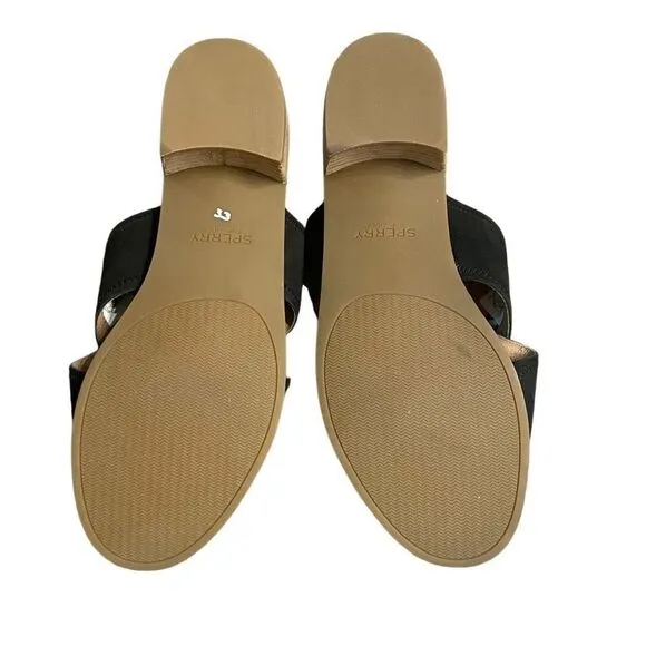 Sperry classic Seaport City Leather Penny Sandals Size 10 New