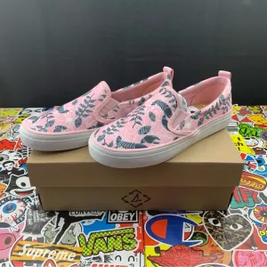 Sperry Crest Resort Pink Floral Slip Ons Women's Various Size
