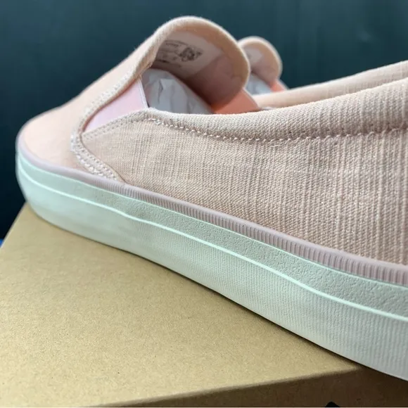 Sperry Crest Shimmer Pink Slip Ons Women's Various Sizes