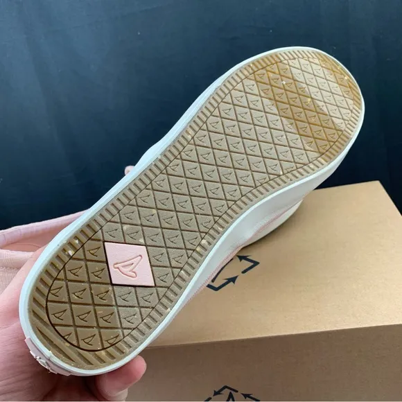 Sperry Crest Shimmer Pink Slip Ons Women's Various Sizes