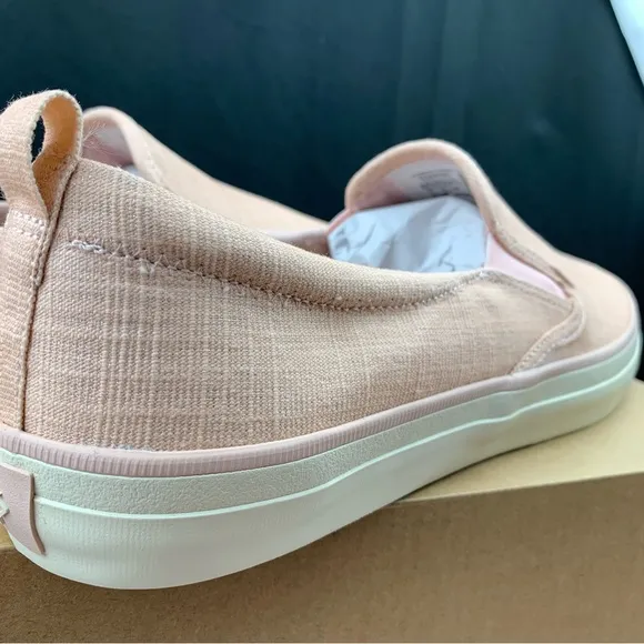 Sperry Crest Shimmer Pink Slip Ons Women's Various Sizes