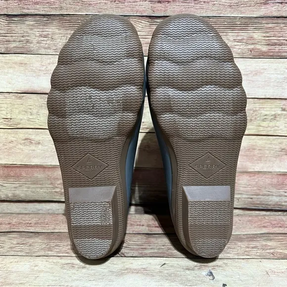 Sperry Grey Rubber Syren Cove Ankle Boots