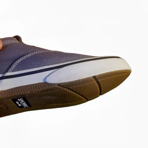 Sperry | Halyard CVO | Canvas | Sneakers | STS 22996 | Men's | Grey | Size: 12